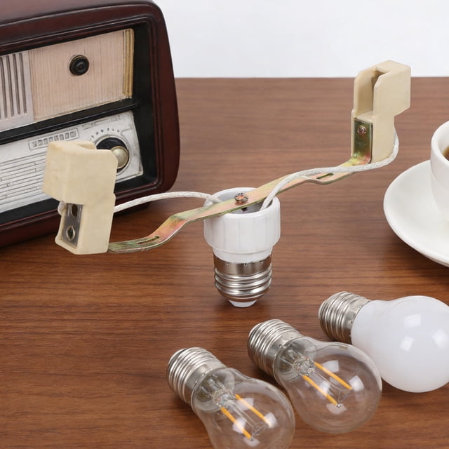 BESTYASH Adaptador De Cerámico E27 A R7s Para Uso Doméstico Con Conversión Eficiente Y Resistente Al Calor
