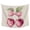Pink, variant on Cherry Fruit Small Tapestry for Bedroom Wall Hanging Tapestry,Spring Botanicals Bow Idyllic Country Leaf Ceiling Backdrop Tapestries Poster Blanket Wall Decor for Teens Room Living Room 23" x 28"