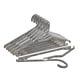 thumbnail image 2 of Perchas para ropa Perchas para ropa Ahorra espacio Perchas ligeras antideslizantes Gris, 2 of 9