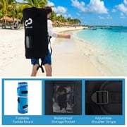Goplus 10' Inflatable SUP Board, Portable Paddle Board with 5D rings Stand Up Paddle Board for Youth & Adult Navy