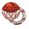 thumbnail image 2 of Bingfone Basketball Shot Padded Round Bar Stool Cover Cushion with Elastic Fabric Round Chair Seat - Basketball Shot, 2 of 7
