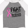 thumbnail image 4 of Inktastic Fight Breast Cancer Pink Ribbon Boys or Girls Long Sleeve Baby Bodysuit, 4 of 5