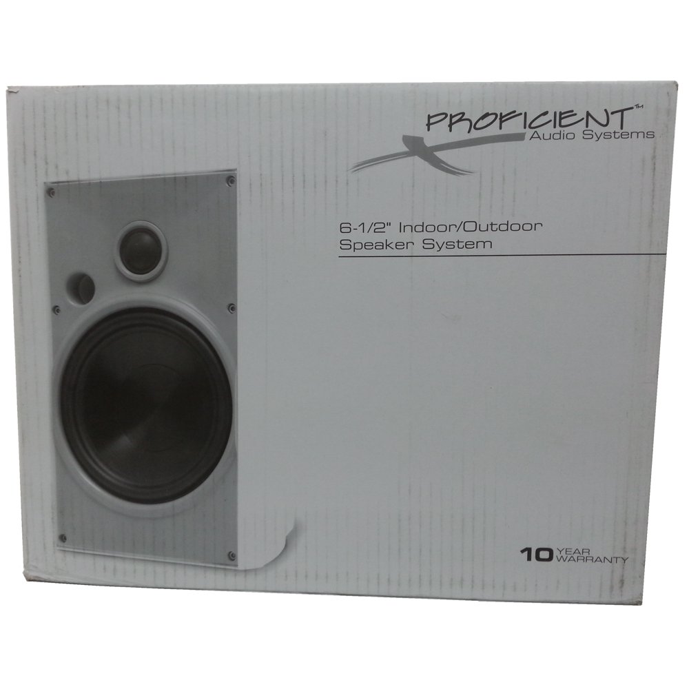 Proficient Audio Systems 6.5" Indoor/Outdoor Speakers