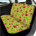 thumbnail image 3 of Uorisanigo Cute Ladybugs 14 Pack Cars Seat Covers Car Steering Wheel Cover and Headrest Cover Auto Console Cover Cars Seat Belt Pad Cover and Keychain Soft Comfortable Fit for Car SUV, 3 of 6