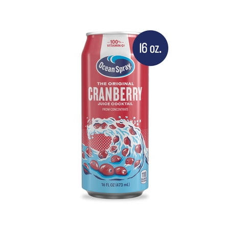 Ocean Spray® Cran Juice Cocktail 16oz Can