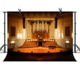 thumbnail image 1 of YUSDECOR Background 7x5ft Solemn Auditorium Photography Backdrop Photo Studio Props, 1 of 3