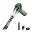 thumbnail image 3 of Rechargeable Cordless Handheld Vacuum Cleaner 120W 4Kpa Strong Suction for Car Interior, Sofa, Keyboard, Drawer - 2000mAh Battery, Washable Filter, 6.6x5.7 Inch, Includes Nozzles & Charging Cable, 3 of 8