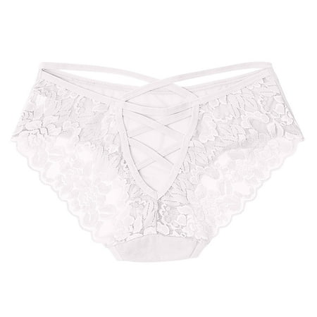 Women s Hanes Underwear All Cotton Underwear Women  Women s Sexy Solid Color Lace Cotton Crotch Interest Low Waist Thong Underwear
