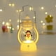 thumbnail image 4 of Gran oferta, linterna Led portátil, pequeña lámpara de aceite, luz de muñeco de nieve de Papá Noel, decoración navideña para adornos navideños, 4 of 4