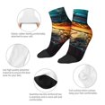 thumbnail image 5 of Pofeuu Underwater Treasure Chest Print 30cm Socks, Adult Running Hiking Socks for Youth and Adult, 5 of 7