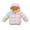 Light Pink, variant on Kids Hooded Puffer Jacket Thick Thermal Insulated Fleece Lined Zip Up Outerwear with Side Pockets Warm Winter Coat for Toddler Boys Girls Daily Outdoor Wear,12-18 Months