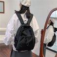 thumbnail image 1 of Mochila Mochila ligera Mochila informal Mochila de viaje para computadora portátil para hombres Mujeres Negro, 1 of 6