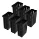 thumbnail image 5 of Phenofice 1Jgo Organizador De Utensilios De Cocina Negro Montado En Pared Con Almacenamiento Para Cucharas Y, 5 of 8