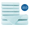 thumbnail image 1 of 1000 Thread Count Combed Cotton Blend Sateen Deep Pocket 6 Piece Sheet Set, Hotel Quality Sheet Set, 1 of 2