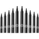 thumbnail image 2 of 10 Boligrafos para barba bigote y cejas, color negro, fácil de aplicar, impermeable, ideal para cubrir huecos y cubrir canas, apariencia mas abundante natural, 2 of 5