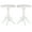 White, variant on Home Square Pine Wood Side Table in Black Finish - Set of 2