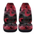 thumbnail image 5 of FUIALDOLG Halloween Vehicle Seat Covers, 2 Pack Front Seat Cover Breathable Polyester Automotive Interior Decorative Accessories for Sedan SUV, 5 of 13
