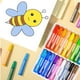 thumbnail image 5 of Herunwer Oil Pastels Set - Crayons Bulk Washable Crayon Soft Oil Pastels Crayons for Artists, Students, Teachers, Blending, Drawing, Art Supplies and School Supplies, 5 of 7