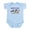 Sky Blue, variant on CafePress - I Love Bacteria Infant Bodysuit - Baby Light Bodysuit, Size Newborn - 24 Months