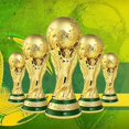 thumbnail image 4 of World Cup Football Trophy Resin RepliTrophy Model Soccer Fan Souvenir Gift, 4 of 5