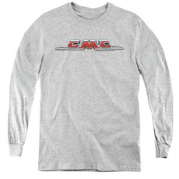 Gmc - Chrome Logo - Youth Long Sleeve Shirt - X-Large