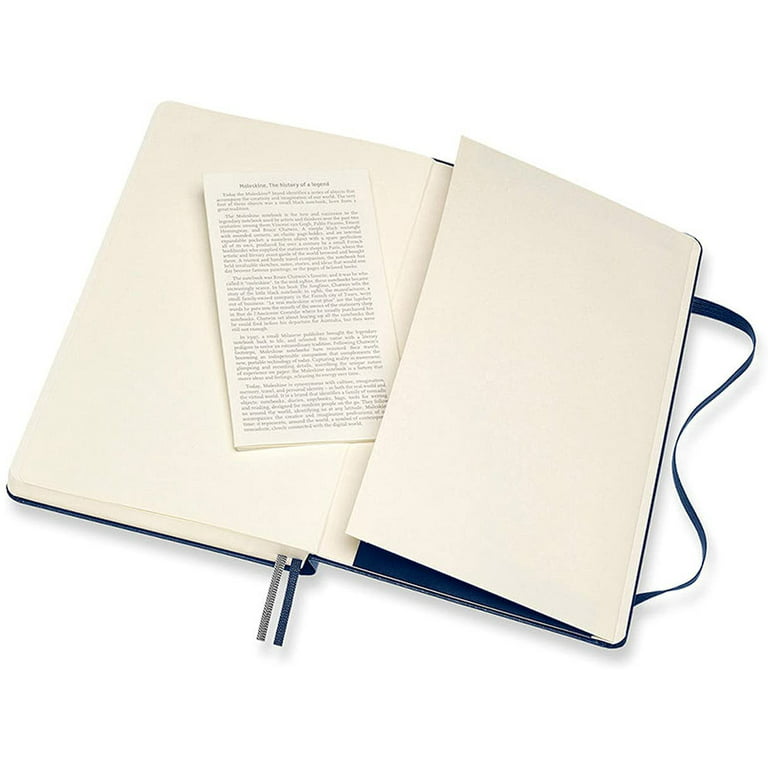 Wide Record Hardcover Grid Notebook