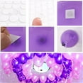 thumbnail image 4 of 156 PCS Double Sided Adhesive Dots, Removable Clear Sticky Putty No Trace Round Adhesive Putty for Wall Hanging Festival Decoration (10mm +15mm), 4 of 5