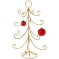 thumbnail image 2 of Bard's Gold-toned Twisted 16 Arm Ornament Display Tree, 24" H x 19" W x 19" D, 2 of 2