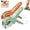 GREEN + ORANGE, variant on Banana Slicer cutter, New Kitchen Tools and Gadgets - Fruit Slicer for Banana Sausages, Food Manual Slicers for Bananas Sausages, Cucumbers, Grape, Strawberry,Chili Pepper (1, ORANGE)