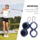 thumbnail image 5 of Herramientas deportivas cubierta de pelota de golf cubierta protectora de pelota de golf de silicona con mosquetón, 5 of 5