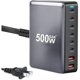 thumbnail image 1 of Estación de carga rápida USB C de 500 W, concentrador de 8 puertos PD PPS, cargador de pared de 100 W, 1 of 8