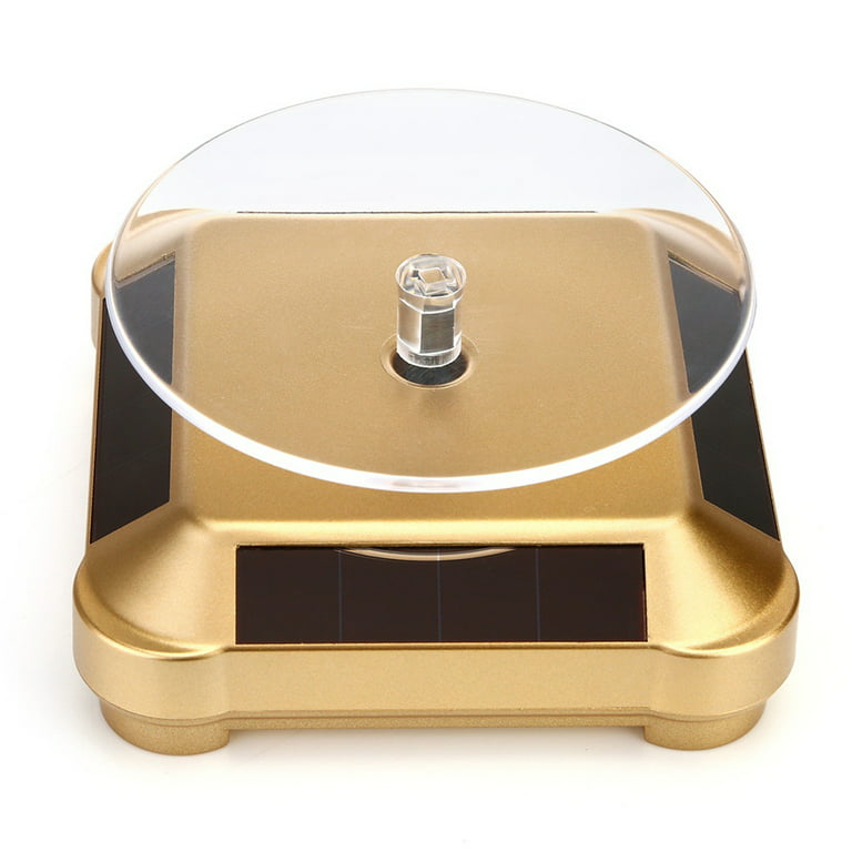 Motorized Rotating Stand, Battery USB Use Display Turntable for Jewelry  Cake 3D Curing Resin Prints Spinner Shelf 
