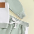 thumbnail image 4 of Winter Baby Boy Clothes 12-18 Months Toddler Baby Boy Clothes Crewneck Sweatshirt Long Sleeve Shirt with Pants Cute Fall Winter Outfits, 4 of 6