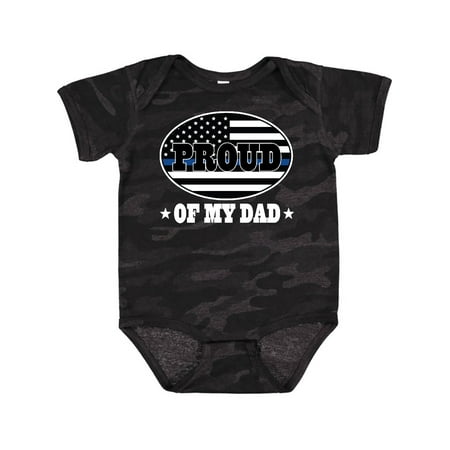 

Inktastic Law Enforcement Dad Police Officer Gift Baby Boy or Baby Girl Bodysuit