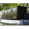 thumbnail image 4 of Buyers Tool Box 1721551 Topsider; 2 Recessed Drop Door; Powder Coated Diamond Trend; Black; Aluminum; With Mounting Hardware, 4 of 9