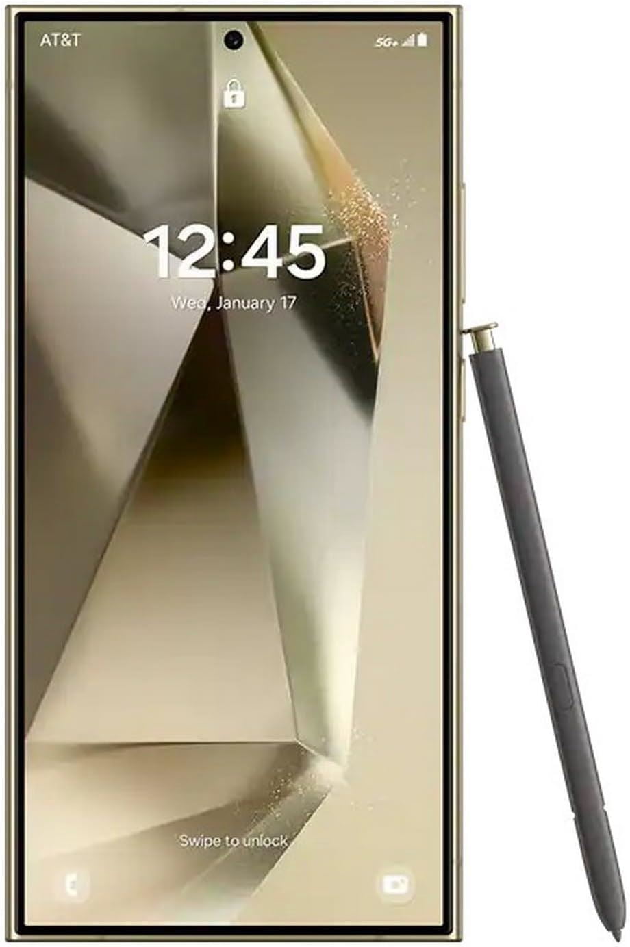 Restored Samsung Galaxy S24 Ultra SM-S928U 256GB Titanium Yellow Unlocked (Refurbished)