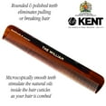 thumbnail image 5 of Kent Slim Jim Handmade All Fine Tooth Pocket Comb for Men, Hair Comb Straightener for Everyday Grooming Styling Hair, Mustache and Beard, Use Dry or with Balms, Saw Cut Hand Polished, Made in England, 5 of 5