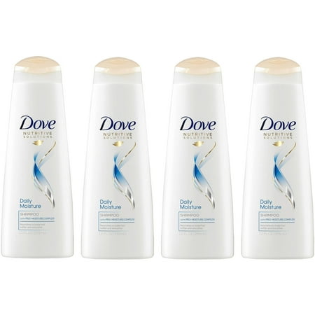 Dove Nutritive Solutions Daily Moisture Shampoo, 12 oz, 4 count