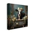 thumbnail image 4 of Stupell Industries Vintage Cow in Bathtub Animals & Insects Painting Gallery Wrapped Canvas Art Print Wall Art, 17 x 17, 4 of 8