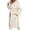 Beige, variant on Double Breasted Women Solid Color Casual Long Trench Coat with Belt