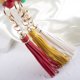 thumbnail image 4 of Llavero de silicona estilo navideño, llavero de pulsera, llavero moderno para coche, juego en blanco de 2, 4 of 5
