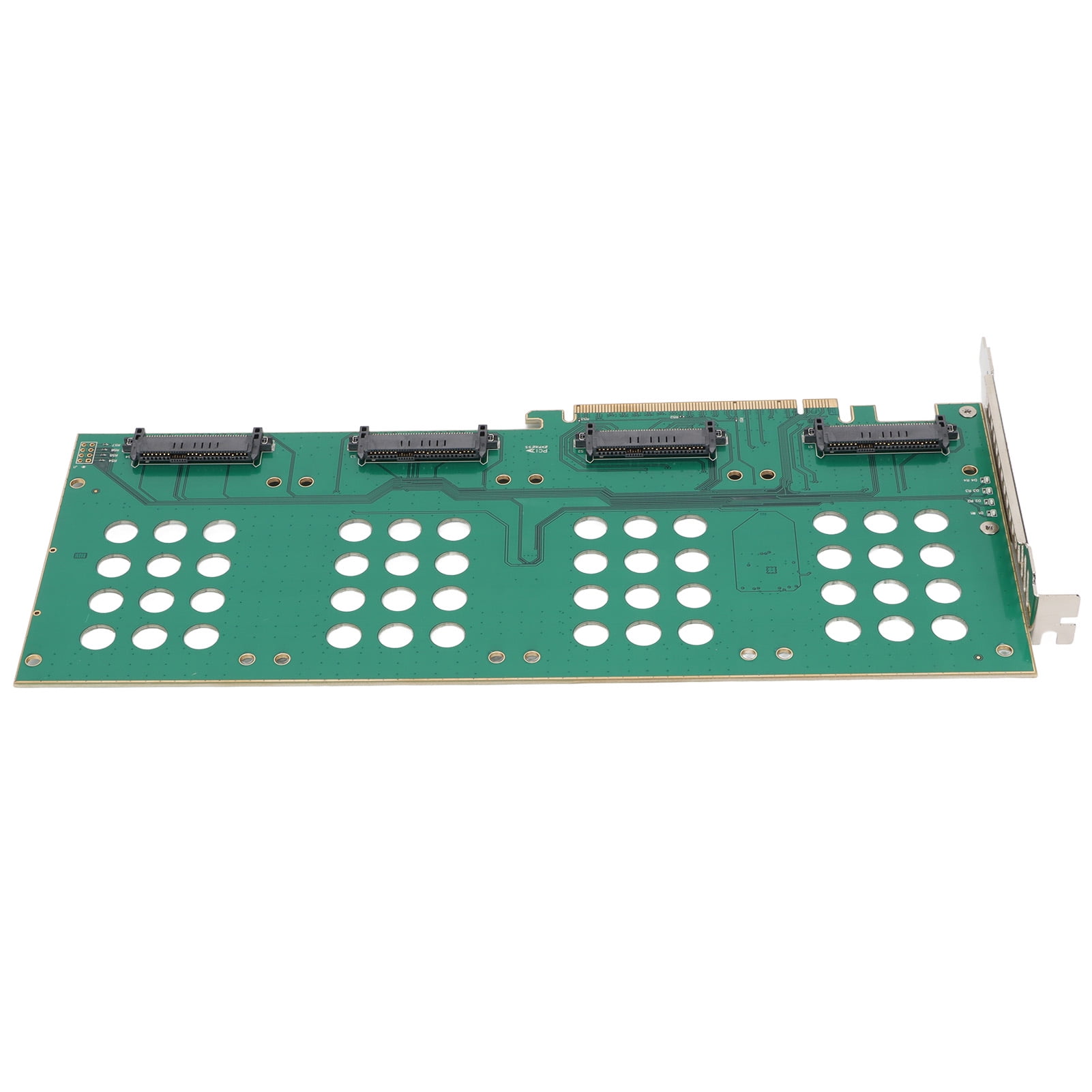 Nvme Adapter Card, Dual SFF-8639 Interface Portable Expansion