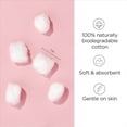 thumbnail image 2 of Pure Cotton Balls for Face, Makeup Removal, Nail Polish, Applying Lotion or Powder, First-Aid for Everyday Household Use, 100 Count, 2 of 5