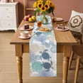 thumbnail image 2 of Ocean Turtle Table Runner 72 Inches, Nautical Sea Coral Conch Shells Watercolor Bed Runner Dresser Scarves Tabletop for Indoor Outdoor Parties/Ceremony/Banquet, 14" x 72", 2 of 9