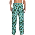 thumbnail image 3 of Goofa Pineapple Sea Turtle Printed Soft Pajama Pants for Men, Wide Leg Comfy Casual Lounge Yoga Pants-, 3 of 9