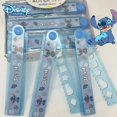 thumbnail image 2 of YE 1 Set Disney Stitch Cartoon Ruler Students School Supplies Anime Cute Measuring Tool Collapsible Ruler for Kids Stationery Gift, 2 of 4