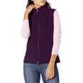 thumbnail image 1 of walmart Essentials Womens Classic-fit Sleeveless Polar Soft Fleece Vest, 1 of 4