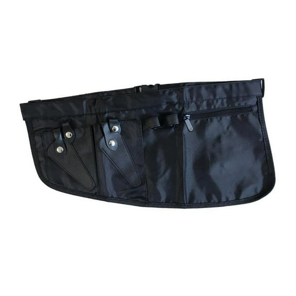 Hair Salon Hairdressing Fanny Pack Makeup Bag with Multiple Pockets for Scissors Brush