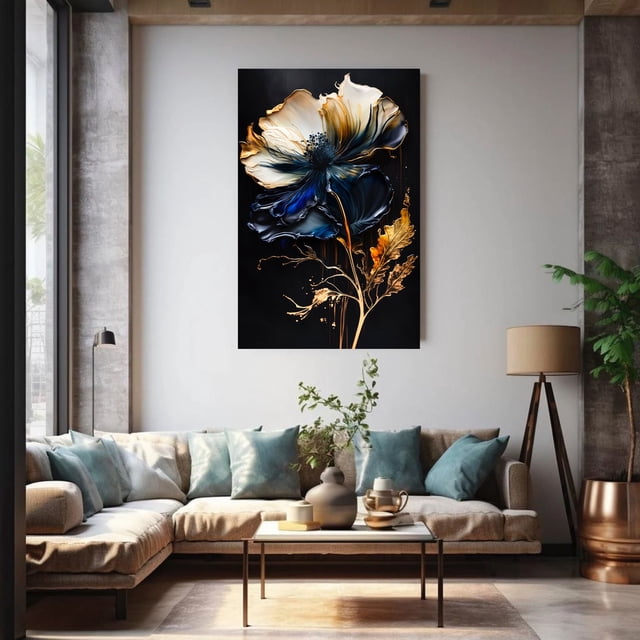 Cuadro Decorativo Flores Colores
