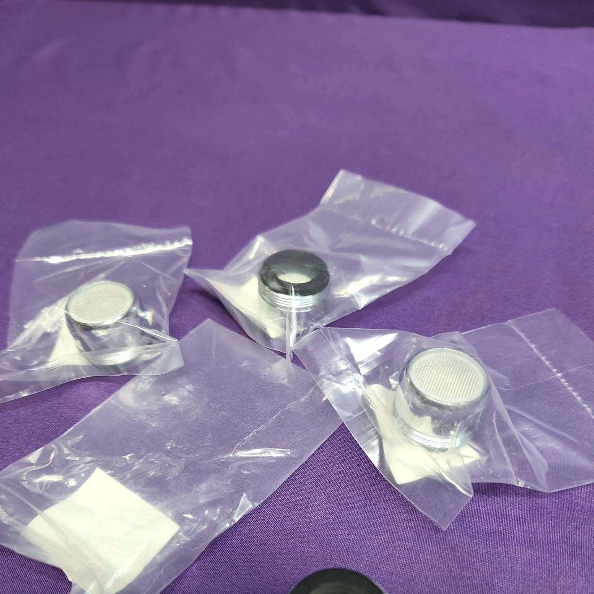 CIRCLE- Water Saving 1.5 Gpm Kitchen Or Bath Faucet Aerator Lot Of 4 Chrome Universal